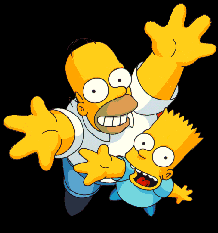 Homer and Bart